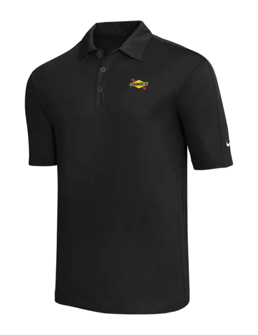 Nike Black Tech Sport Dri-FIT Polo w/Sunoco Logo