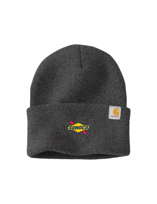 Carhartt Dark Grey Watch Cap 2.0 w/Sunoco Logo