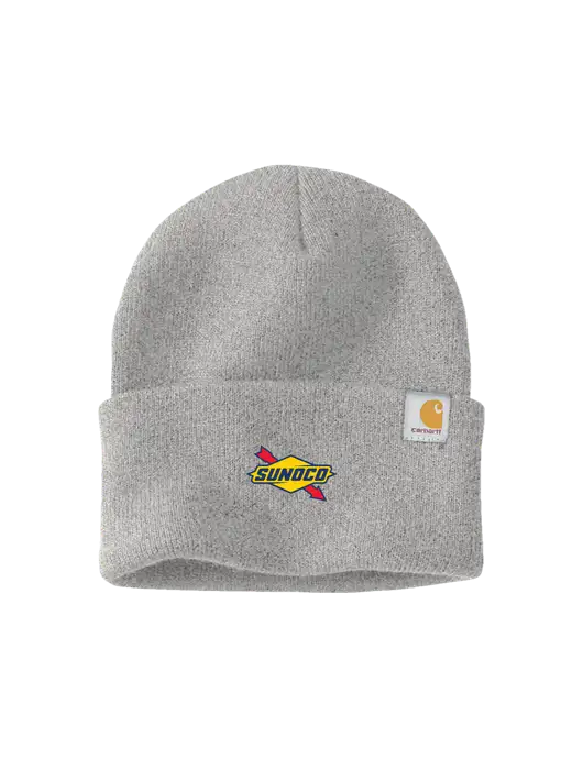 Carhartt Light Grey Heather Watch Cap 2.0 w/Sunoco Logo