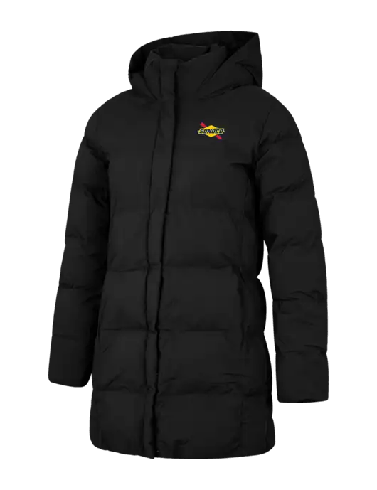 Mercer+Mettle Womens Deep Black Puffy Parka  w/Sunoco Logo