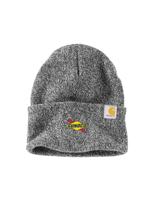 Carhartt Medium Grey Heather Watch Cap 2.0 w/Sunoco Logo