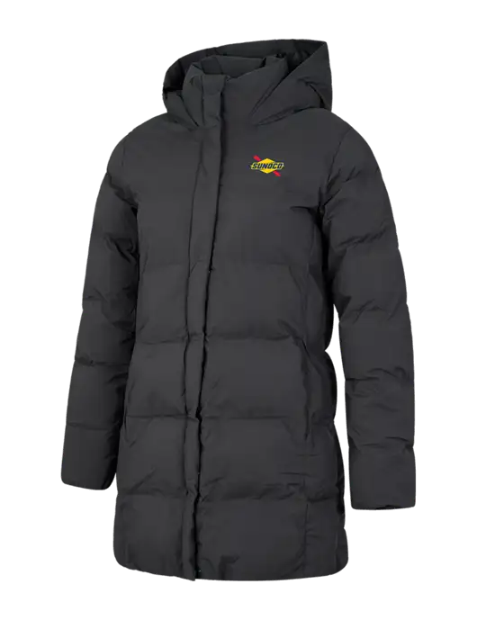 Mercer+Mettle Womens Dark Grey Puffy Parka  w/Sunoco Logo