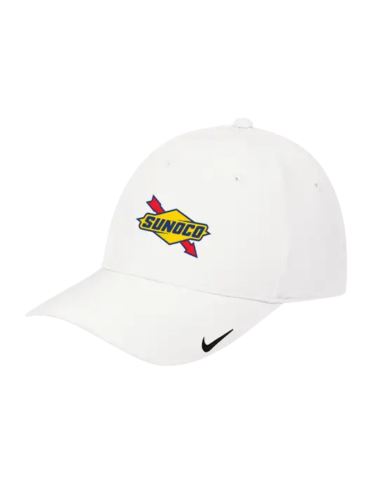 Nike White Dri-FIT Legacy Cap w/Sunoco Logo