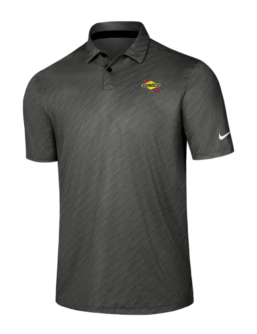 Nike Dark Grey Vapor Dash Polo w/Sunoco Logo