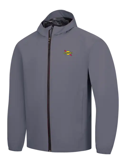 Dark Grey Essential Rain Jacket w/Sunoco Logo