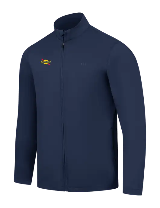TravisMathew Navy Surfside Full-Zip Jacket w/Sunoco Logo