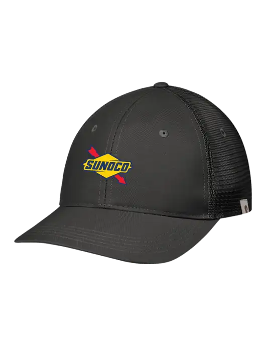 Carhartt Black Trucker Rugged Pro Series Cap w/Sunoco Logo