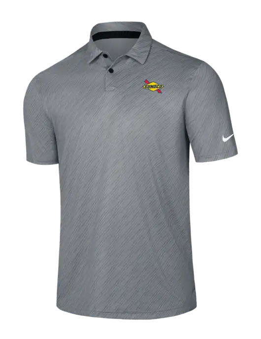 Nike Medium Grey Vapor Dash Polo w/Sunoco Logo