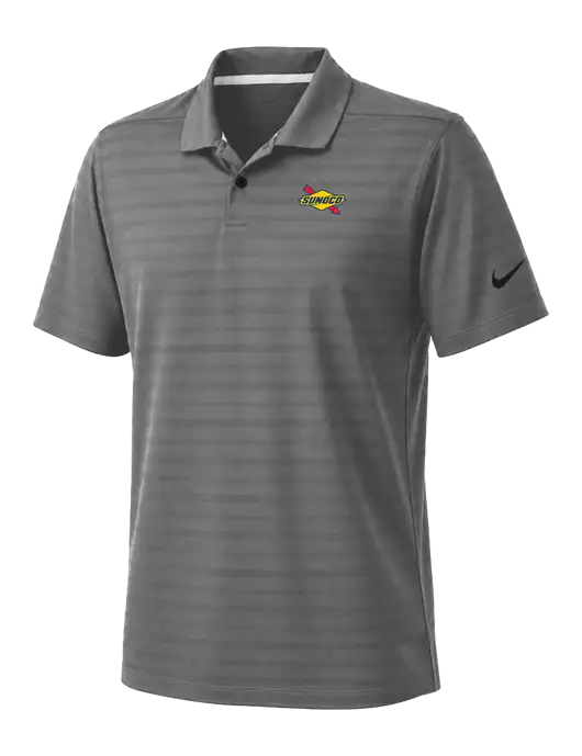Nike Dark Medium Grey Dri-FIT Vapor Jacquard Polo w/Sunoco Logo