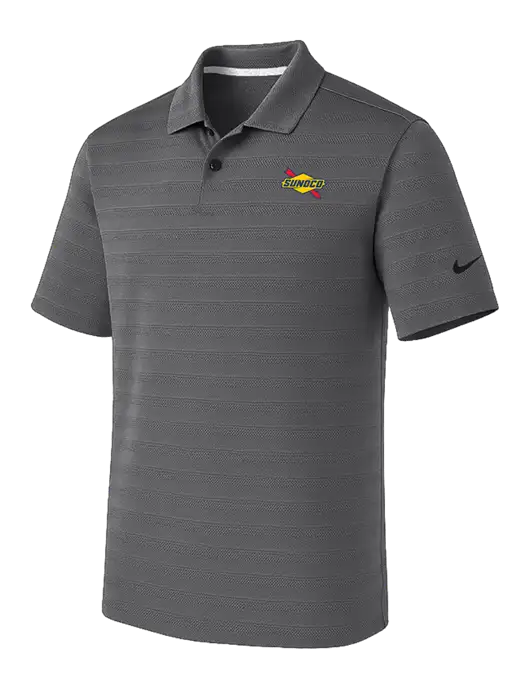 Nike Dark Medium Grey Dri-FIT Vapor Jacquard Polo w/Sunoco Logo