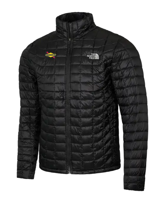North Face Black ThermoBall Trekker Jacket w/Sunoco Logo
