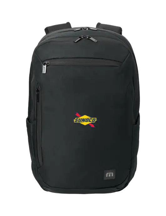 TravisMathew Black Duration Backpack w/Sunoco Logo