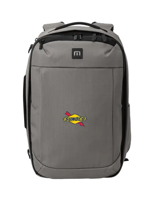 TravisMathew Medium Grey Convertible Backpack w/Sunoco Logo