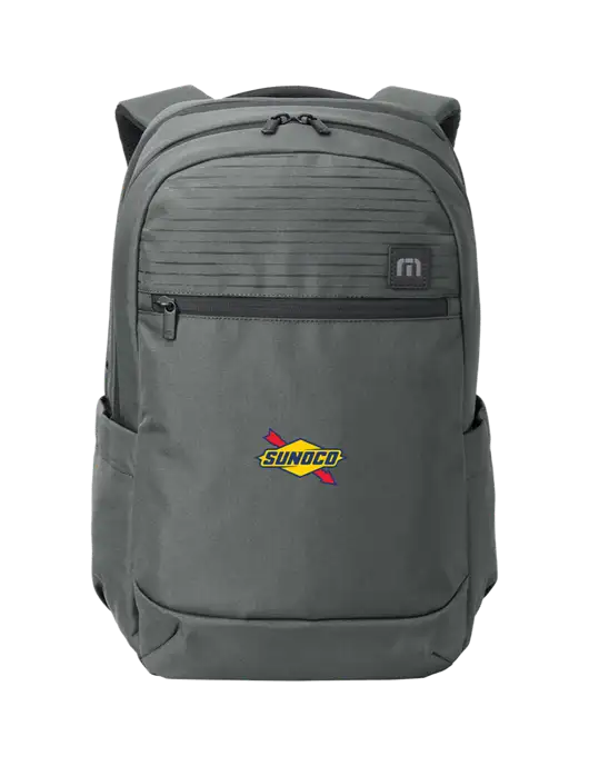 TravisMathew Dark Medium Grey Approach Backpack w/Sunoco Logo