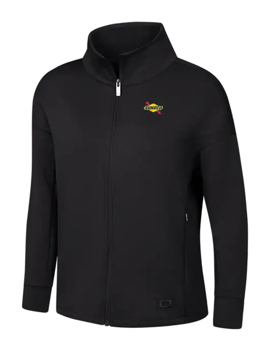 OGIO Womens Black Transcend Full-Zip w/Sunoco Logo