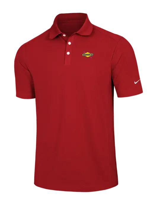Nike Red Dri-FIT Classic Polo w/Sunoco Logo