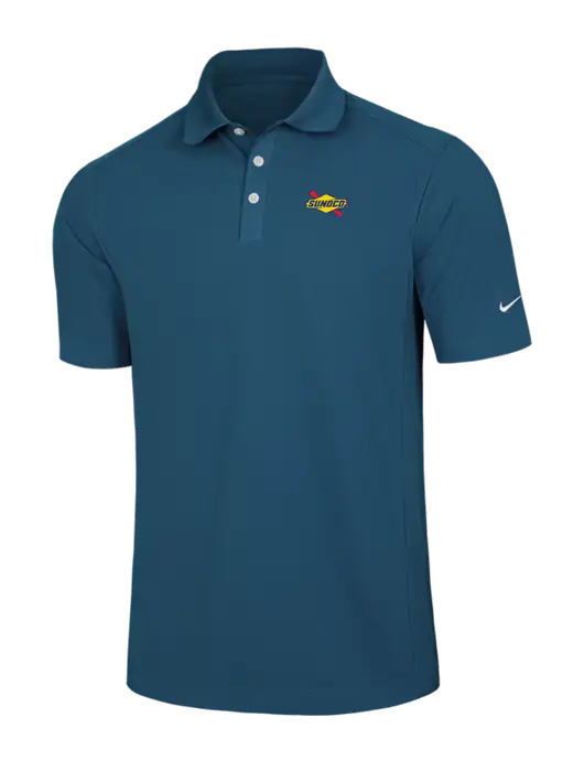 Nike Light Navy Dri-FIT Classic Polo w/Sunoco Logo