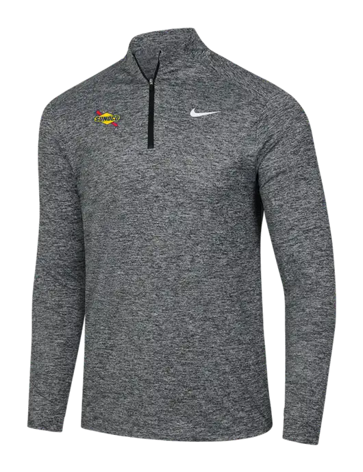 Nike Black Heather Dri-FIT Element 1/2-Zip Pullover w/Sunoco Logo