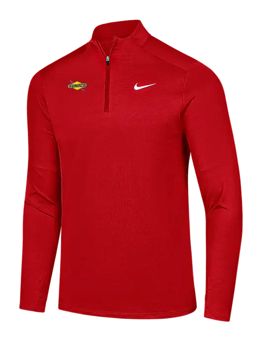 Nike Red Dri-FIT Element 1/2-Zip Pullover w/Sunoco Logo