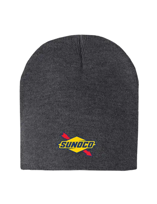Charcoal Heather Element Knit Beanie w/Sunoco Logo