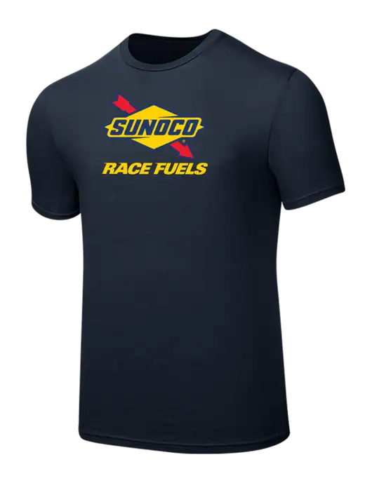 Seriously Soft Navy T-Shirt w/Sunoco Race Fuels Logo