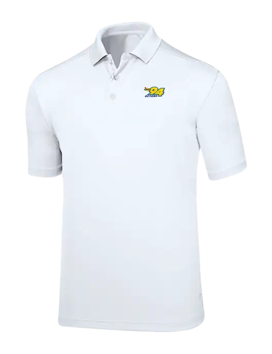 Callaway Core Bright White Performance Polo w/Sunoco 94 Octane Logo