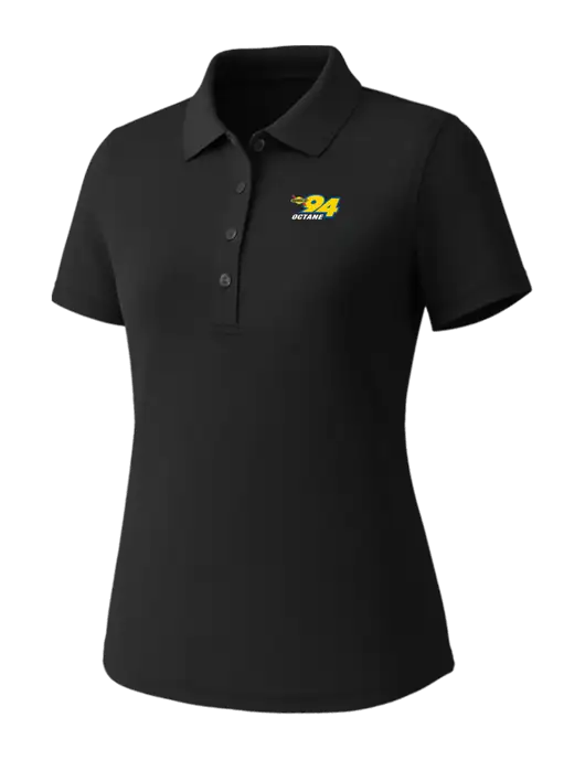 Callaway Womens Core Black Performance Polo w/Sunoco 94 Octane Logo