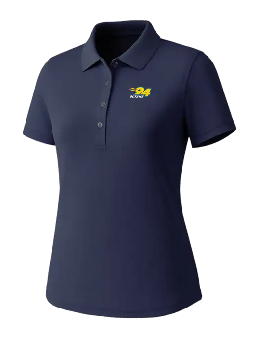 Callaway Womens Core Navy Performance Polo w/Sunoco 94 Octane Logo