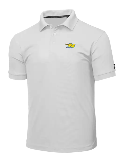 OGIO Bright White Caliber 2.0 Polo w/Sunoco 94 Octane Logo