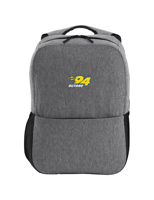 Access Square Laptop Graphite Heather/Black Backpack w/Sunoco 94 Octane Logo