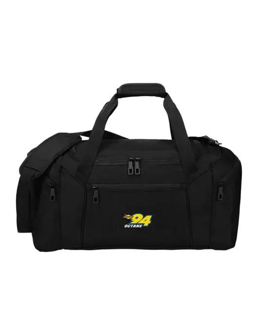Slim & Lite Black Duffel    w/Sunoco 94 Octane Logo