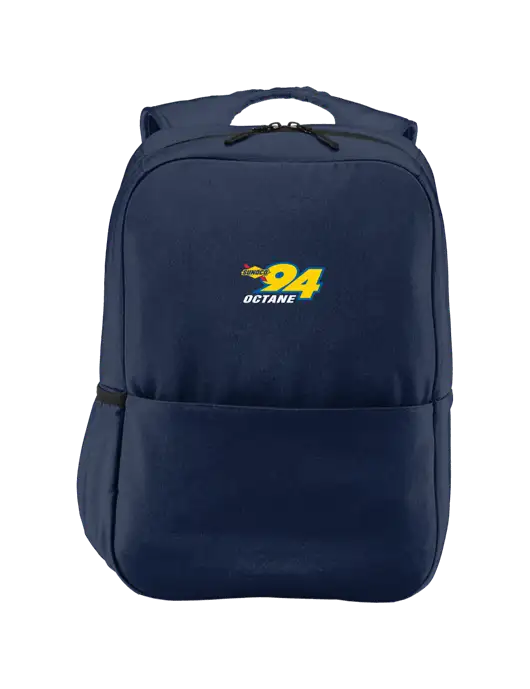 Access Square Laptop River Blue Navy Backpack w/Sunoco 94 Octane Logo