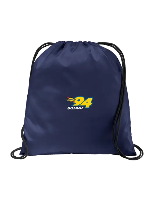 Drawstring  True Navy Cinch Pack w/Sunoco 94 Octane Logo